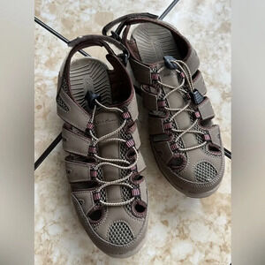 Eddie Bauer Shoes Sandals Size 10M Women's Blakely Shiitake Brown Hiking NWOT